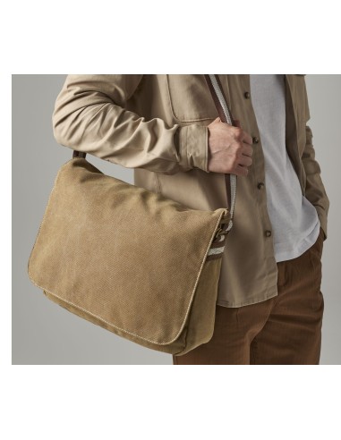 Q-QD610-Vintage Canvas Despatch Bag